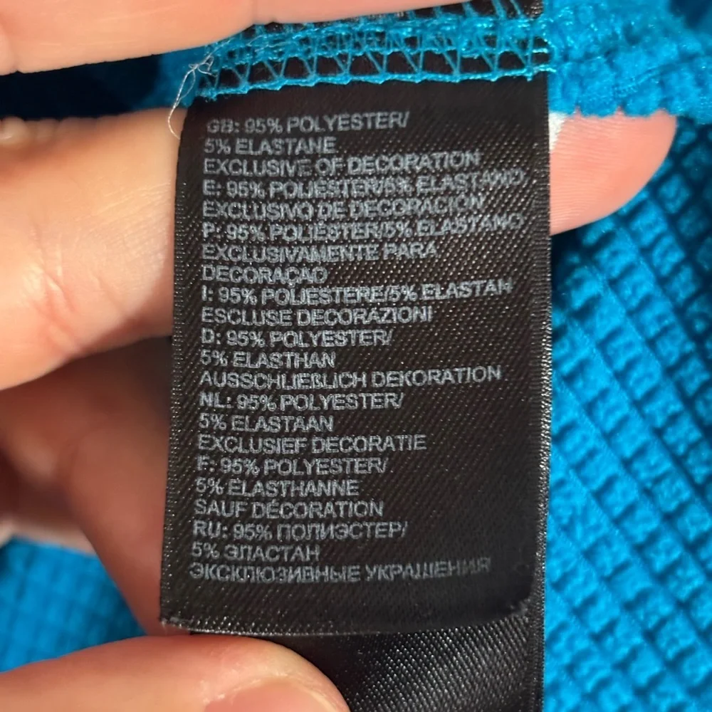The North Face Blue Full-Zip Jacket Men’s Medium